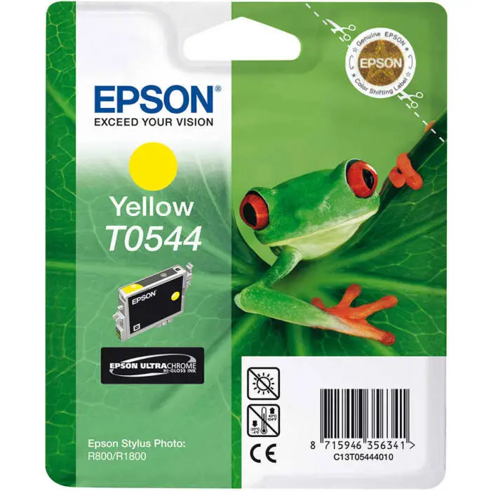 Epson T0544-C13T05444020 Sarı Orijinal Kartuş - 1