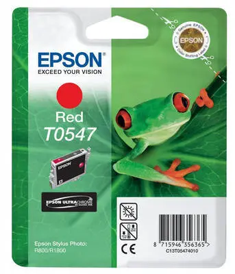 Epson T0547-C13T05474020 Red Orijinal Kartuş - 1