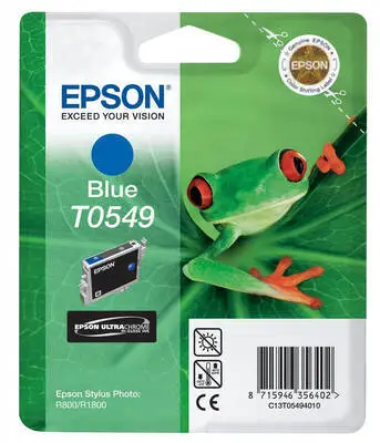 Epson T0549-C13T05494020 Blue Orijinal Kartuş - 1