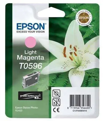 Epson T0596-C13T05964020 Açık Kırmızı Orijinal Kartuş - 1