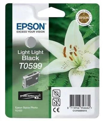 Epson T0599-C13T05994020 Açık Açık Siyah Orijinal Kartuş - Epson