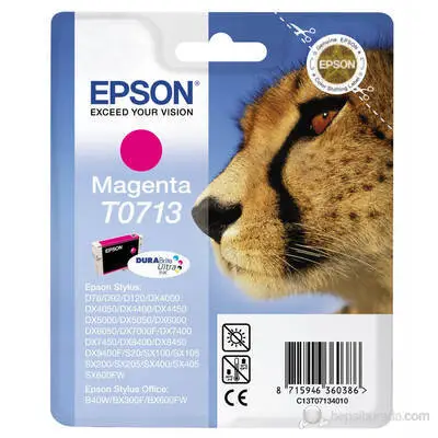 Epson T0713-C13T07134020 Kırmızı Orijinal Kartuş - 1