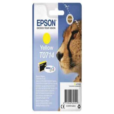 Epson T0714-C13T07144020 Sarı Orijinal Kartuş - Epson