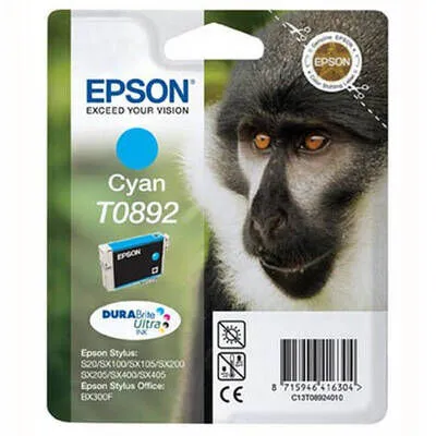 Epson T0892-C13T08924020 Cyan Original Cartridge - Epson