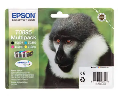 Epson T0895-C13T08954020 Orijinal Kartuş Avantaj Paketi - 1