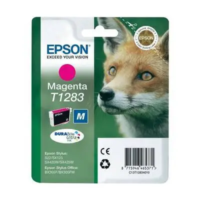 Epson T1283-C13T12834020 Kırmızı Orijinal Kartuş - 1