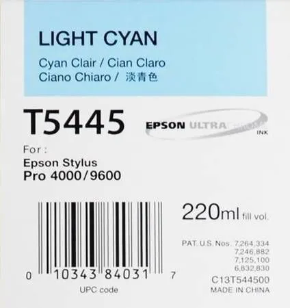 Epson T5445-C13T544500 Light Cyan Original Cartridge - Epson