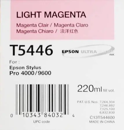 Epson T5446-C13T544600 Açık Kırmızı Orijinal Kartuş - 1