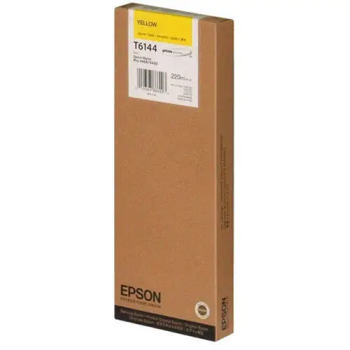 Epson T6144-C13T614400 Sarı Orijinal Kartuş - 1