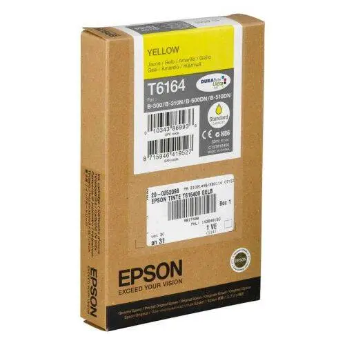 Epson T6164-C13T616400 Yellow Original Cartridge - 1