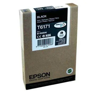 Epson T6171-C13T617100 Siyah Orijinal Kartuş - 1