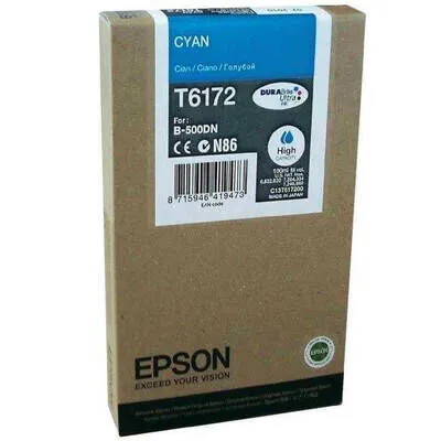 Epson T6172-C13T617200 Mavi Orijinal Kartuş Yüksek Kapasiteli - Epson