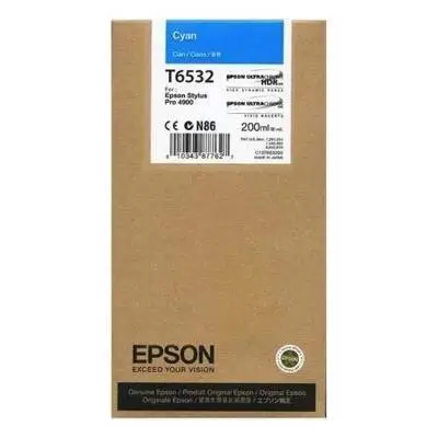 Epson T6532-C13T653200 Cyan Original Cartridge - 1