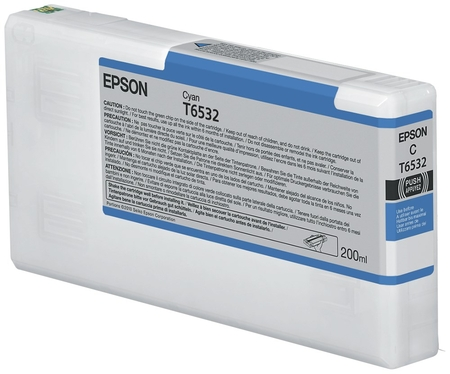 Epson T6532-C13T653200 Mavi Muadil Kartuş - Epson
