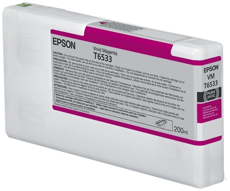Epson T6533-C13T653300 Kırmızı Muadil Kartuş - Epson