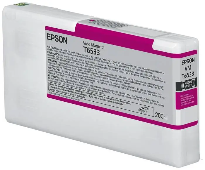 Epson T6533-C13T653300 Magenta Compatible Cartridge - 1