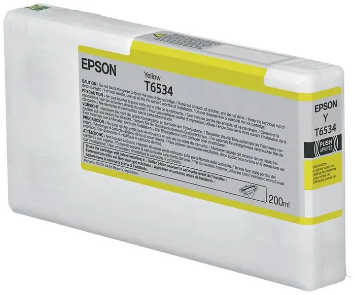 Epson T6534-C13T653400 Yellow Compatible Cartridge - 1