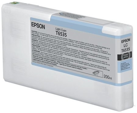 Epson T6535-C13T653500 Light Cyan Compatible Cartridge - Epson