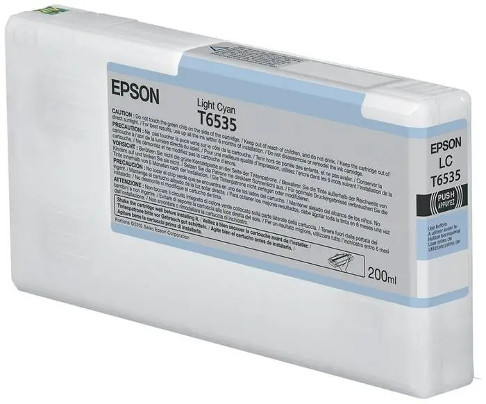 Epson T6535-C13T653500 Light Cyan Compatible Cartridge - 1