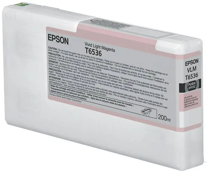 Epson T6536-C13T653600 Light Magenta Compatible Cartridge - 1