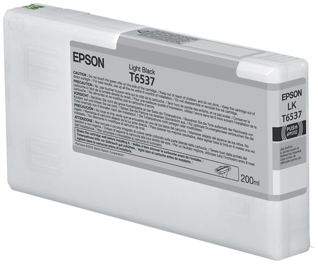 Epson T6537-C13T653700 Light Black Compatible Cartridge - Epson