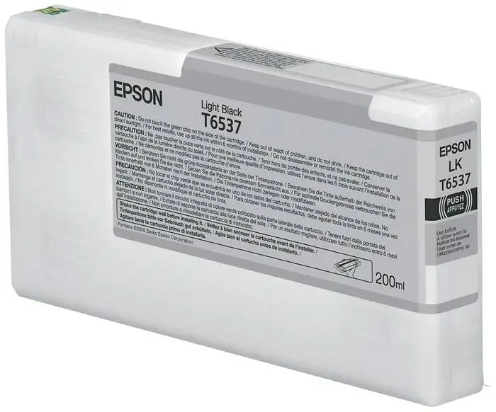 Epson T6537-C13T653700 Light Black Compatible Cartridge - 1