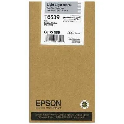 Epson T6539-C13T653900 Açık Açık Siyah Orijinal Kartuş - Epson