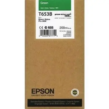 Epson T653B-C13T653B00 Yeşil Orijinal Kartuş - 1
