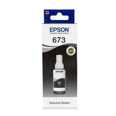 Epson T6731-C13T67314A Siyah Orijinal Mürekkep - Epson