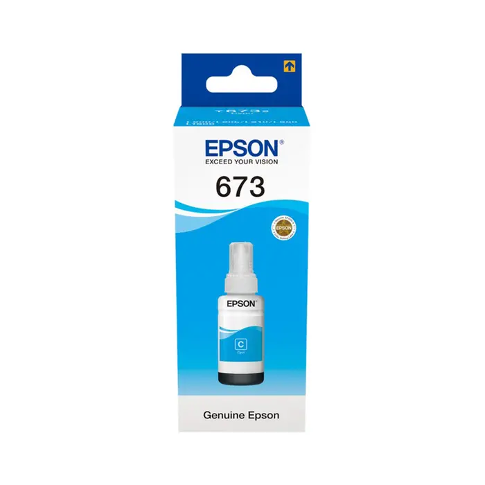 Epson T6732-C13T67324A Cyan Original Ink - 1