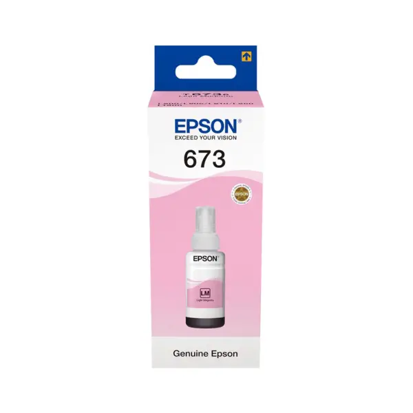 Epson T6736-C13T67364A Light Magenta Original Ink - 1