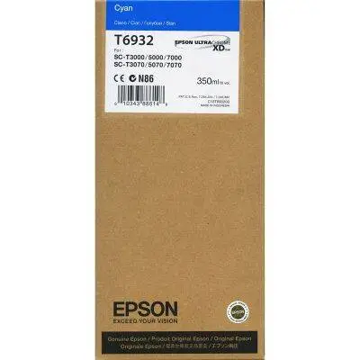 Epson T6932-C13T693200 Cyan Original Cartridge High Capacity - 1