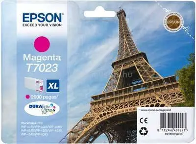 Epson T7023XL-C13T70234010 Kırmızı Orijinal Kartuş - 1