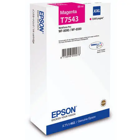 Epson T7543XXL-C13T754340 Kırmızı Orijinal Kartuş - 1