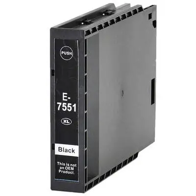 Epson T7551 Black Compatible Cartridge High Capacity - 1