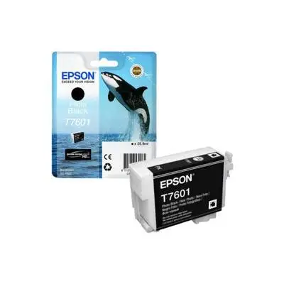 Epson T7601-C13T76014010 Foto Siyah Orijinal Kartuş - 1