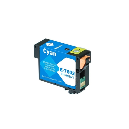 Epson T7602-C13T76024010 Cyan Compatible Cartridge - 2