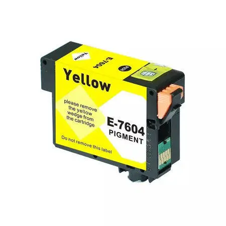 Epson T7604-C13T76044010 Yellow Compatible Cartridge - 2