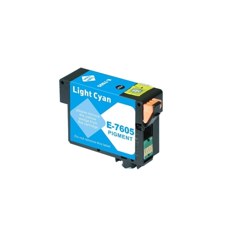 Epson T7605-C13T76054010 Light Cyan Compatible Cartridge - 2