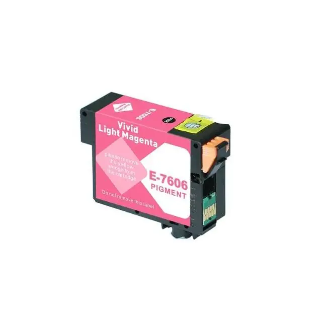Epson T7606-C13T76064010 Light Magenta Compatible Cartridge - 2