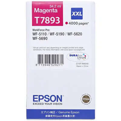 Epson T7893-C13T789340 Kırmızı Orijinal Kartuş - 1