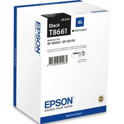 Epson T8661XL-C13T866140 Black Original Cartridge High Capacity - 1
