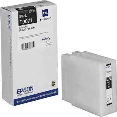 Epson T9071-C13T907140 Siyah Orijinal Kartuş - 1