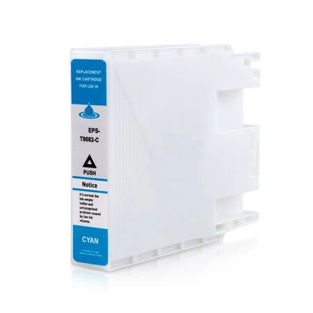 Epson T9082-C13T908240 Compatible Cyan Cartridge - 2
