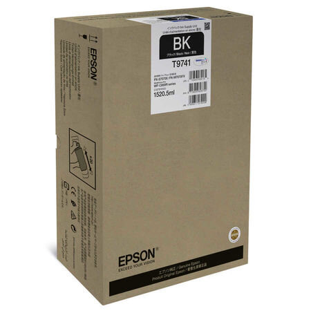 Epson T9741XXL C13T974100 Siyah Ekstra Yüksek Kapasiteli Orijinal Kartuş - Epson