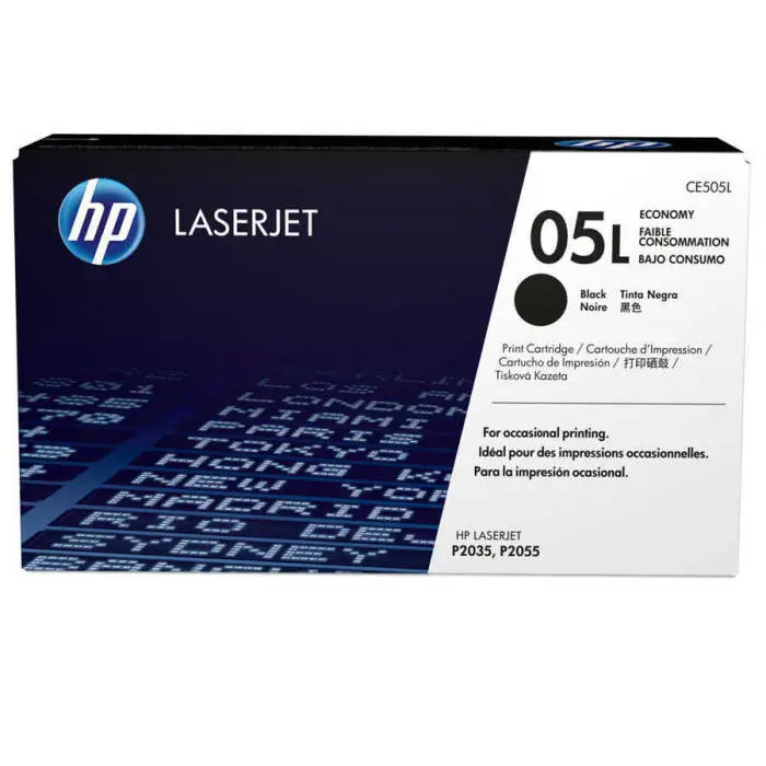 HP 05L / CE505L Black Original Toner - 1
