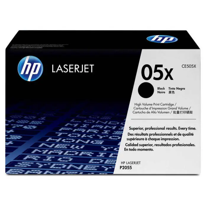 HP 05X / CE505X Black Original Toner High Capacity - 1