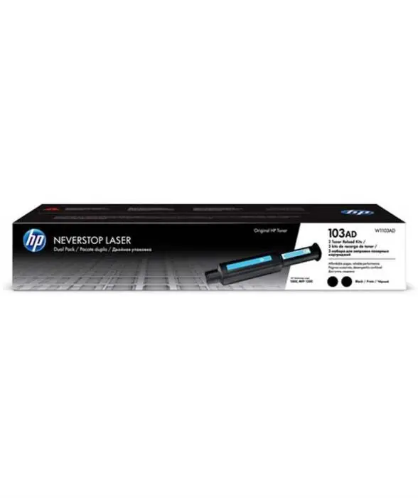 HP 103AD / W1103AD Neverstop Original Laser Toner Twin Pack - 1