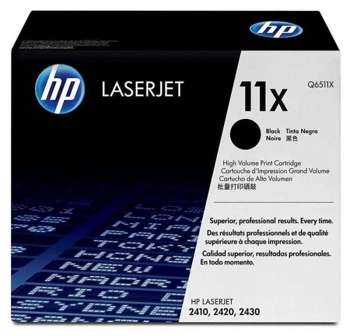 HP 11X / Q6511X Black Original Toner - 1