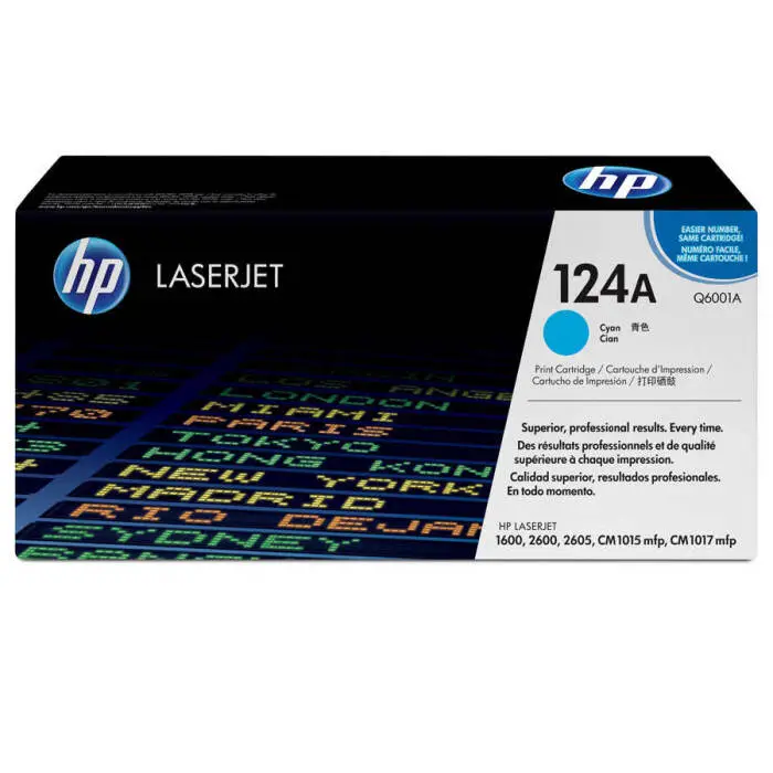 Hp 124A -Q6001A Mavi Orijinal Toner - 1